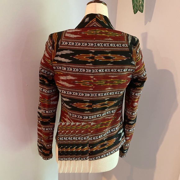 Twelfth Street by Cynthia Vincent size 0 ikat blazer (seen on Gossip Girl) - Picture 3 of 7